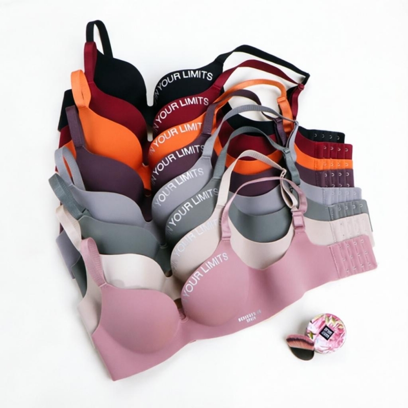 Simplicity Letters Printed Bra - مراجعة Cotton Bra Everyday وسعره