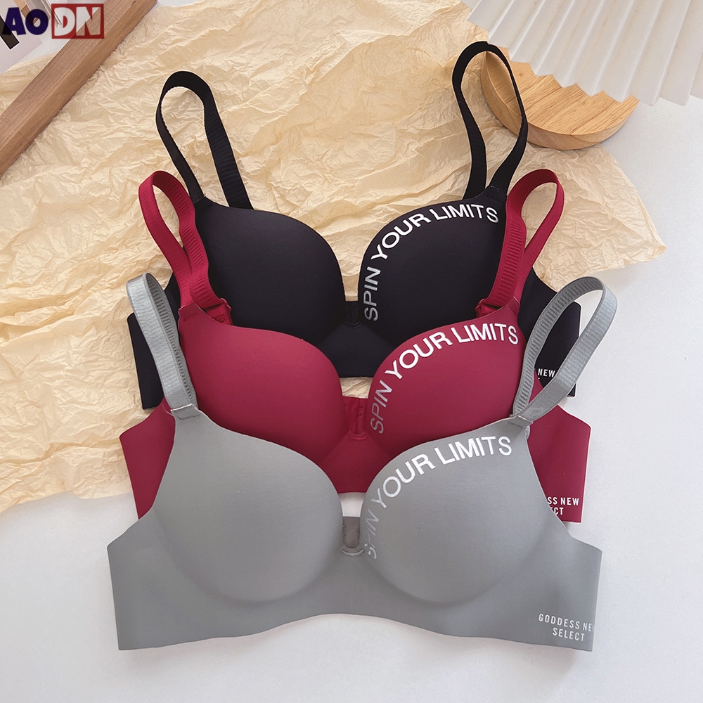 Simplicity Letters Printed Bra - مراجعة Cotton Bra Everyday وسعره