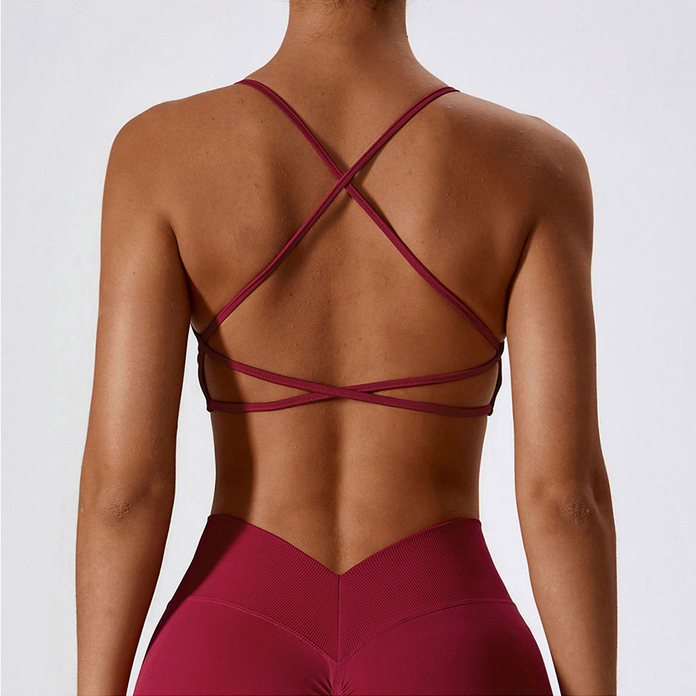 Women Cross Strap Sports Bra W - مراجعة Sports Bra Racerback وسعره