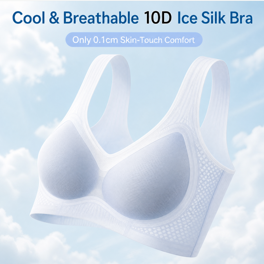 Women 10D Ice Silk Thin Bra 0. - مراجعة Sheer Mesh Bra وسعره