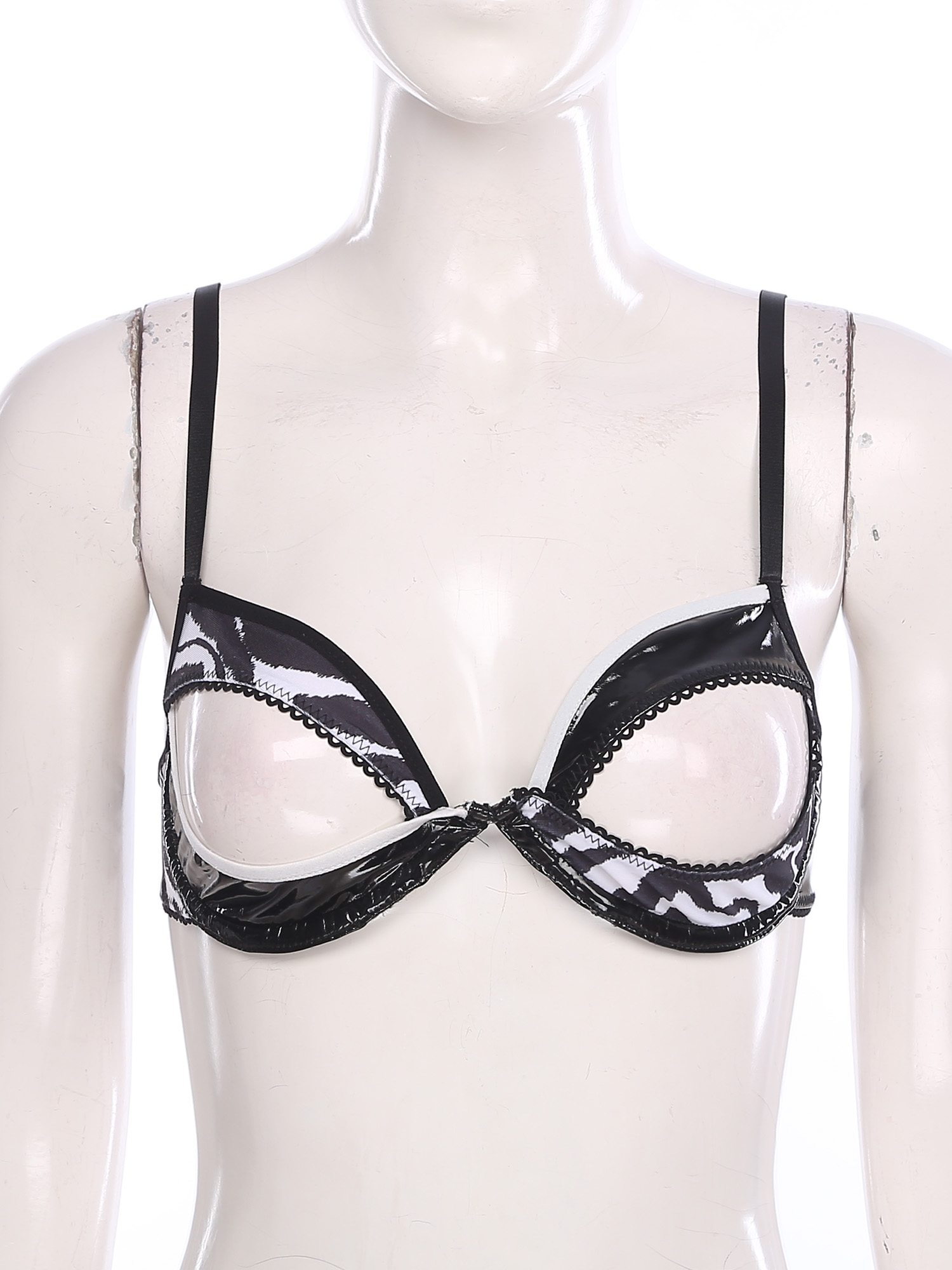 Womens Hollow Out Cup Bra Bral - مراجعة Demi Bra Balconette وسعره