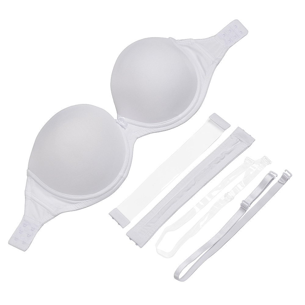 Nude Black White Invisible Cle - مراجعة Convertible Bra Multiway وسعره