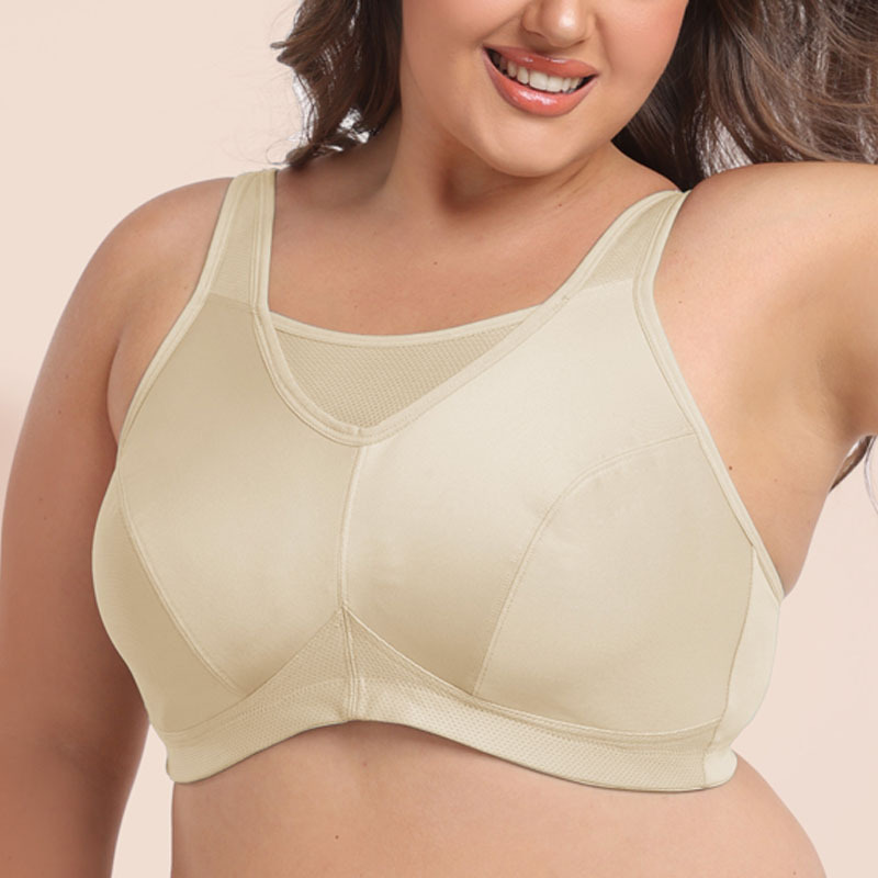 High Impact Plus Size Sports B - مراجعة Minimizer Bra Women وسعره