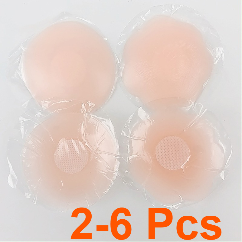 2-6Pcs Women Silicone Nipple C - مراجعة Push Up Bra Silicone وسعره