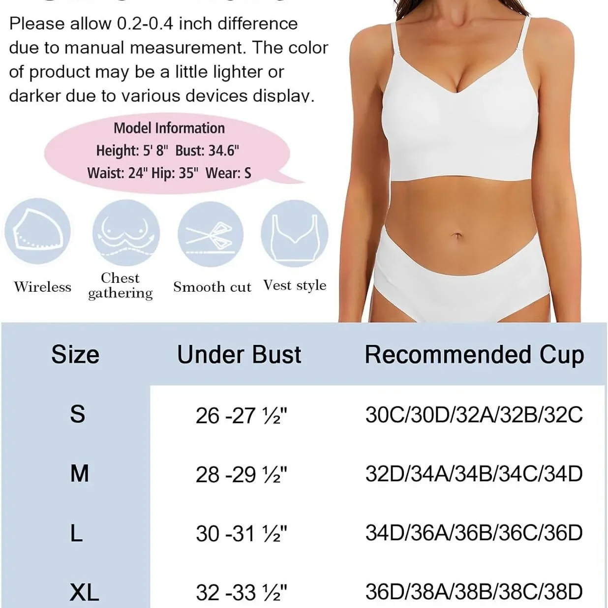 Top RatedSeamlLow Back Bra Sup - مراجعة Convertible Bra Multiway وسعره